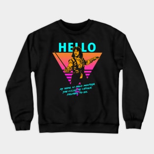 80's Rad Retro 90's Cult Classic Movie Quote Meme Crewneck Sweatshirt